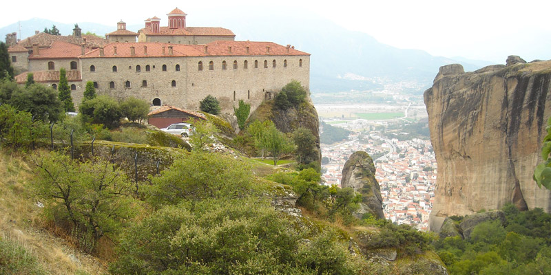 I monasteri di meteora al nord della Grecia