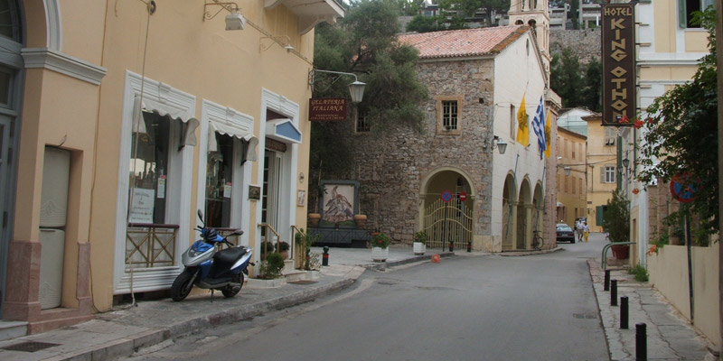 Nafplio grecia vie della citta