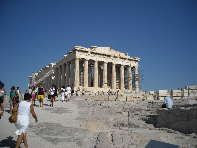 Atene tempio greco il Partenone